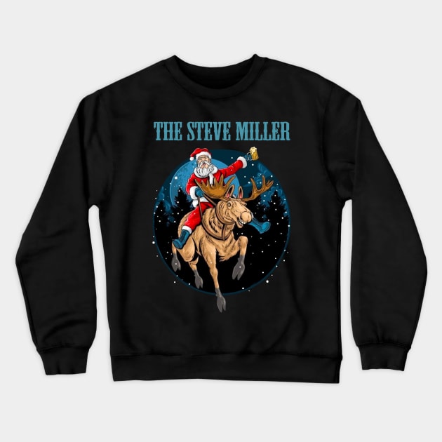 STEVE MILLER BAND XMAS Crewneck Sweatshirt by a.rialrizal